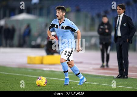 Rome, Italy. 14th Jan, 2020. Jony of SS Lazio during the Italian Cup match between Lazio and Cremonese at Stadio Olimpico, Rome, Italy on 14 January 2020. Photo by Giuseppe Maffia. Credit: UK Sports Pics Ltd/Alamy Live News Stock Photo