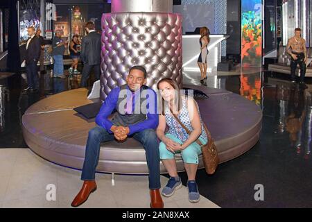 Las Vegas NV, USA 09-30-18 Will Smith  at the Madame Tussauds  Wax Museum in Las Vegas Nevada. Stock Photo