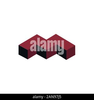 Unique logo which can help your business to grown up Stock Vector