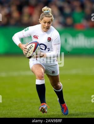 England's Natasha Hunt Stock Photo