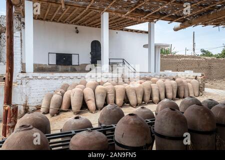 Pisco distillery in Ica Province, Peru Stock Photo