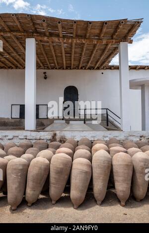 Pisco distillery in Ica Province, Peru Stock Photo