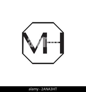 Unique logo which can help your business to grown up Stock Vector