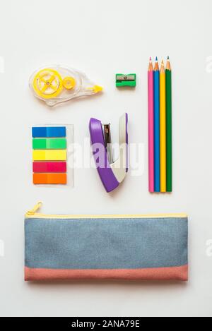 Office and school tools Stock Photo