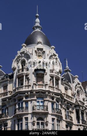 Casa Gallardo building in Madrid, Spain Stock Photo