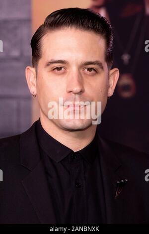 G-Eazy at the premiere of the movie 'Bad Boys for Life' at the TCL Chinese Theater. Los Angeles, January 14, 2020 | usage worldwide Stock Photo