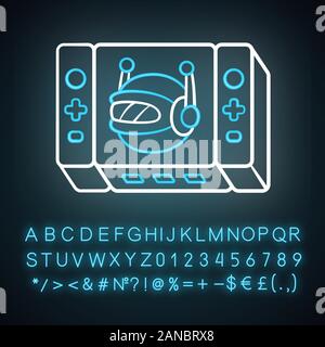 Game bot app icon. Artificial intelligence software algorithms. Virtual  reality. Non-player character. NPC. Video games. UI/UX user interface. Web  or Stock Vector Image & Art - Alamy