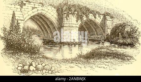 The history of Banbury : including copious historical and antiquarian notices of the neighborhood . SEFING CROSS. WEST ARCHES OF BANBURY BRIDGE SW Stock Photo