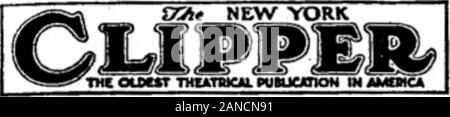 The New York Clipper (May 1917) . r Lawhas paid high tribute to the value to thepublic of amusement at the present time.However, the entertainment tax will beraised on July 1 on all seats over threepence.The increase will be an increase of onepenny on all seats from fourpence to ashilling, inclusive, and a proportionate in-crease on the higher priced seats. Underthe new order the deadhead will also betaxed. THEATRES RAISED £16,000Glasgow. Scot., May 24.—It is learnedfrom the statement prepared for the LordProvost of. Glasgow that over £16,000have been raised by the theatres and musichalls of t