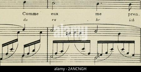 50 mélodies : chant et piano . :f=^ ^ mï^û ^ ^ ^. dra!auch. Comme ,l„