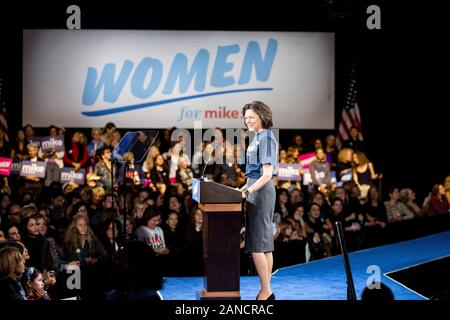 New York, United States. 15th Jan, 2020. Diana Taylor speaks at the Women for Mike on January 15, 2020 in New York City, New York. Credit: The Photo Access/Alamy Live News Stock Photo