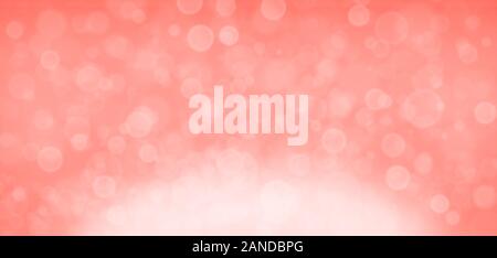 Bokeh On Pink Background Valentines Day And Love Concept