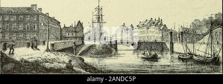 Bruxelles à travers les âges . ncernait le canal et lempressement avec lequel onaccepta, en 1570, la proposition de construire une cinquième écluse au Petit-Willebroeck, attestent, avec Guichardin, quil fut auteur et fauteur de lentreprise.Il est vrai quil fut activement secondé par dautres, tels que ce maître AdrienVan Bogaerden, géomètre, qui mesura tous les terrains acquis, utilisés ou revendus,et concourut à lachèvement des travaux depuis le 12 juin i55o jusquen i562; ce fut BRUXELLES A TRAVERS LES AGES. lui aussi qui, quelques années plus tard, contribua à la construction de la citadell Stock Photo