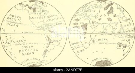 From 1800 to 1900The wonderful story of the century; its progress and achievements .. . THE MAP OF THE WORLD AS IT WAS IN 1800 The regions shown in black were unexplored and closed to civilization. THE MAP OF THE WORLD AS IT WAS IN 1900 Showing that, with the few exceptions marked in black, all parts of the | I v explored by man and opened to civilization. At the be ;inning of the century the interior of all (lie continents, with the exi i ption of Europe, was unknown. South Amerii l, Africa and Au e the I intinenti  I thi clo - ..f the century man had pushed his i round the globe east and we Stock Photo