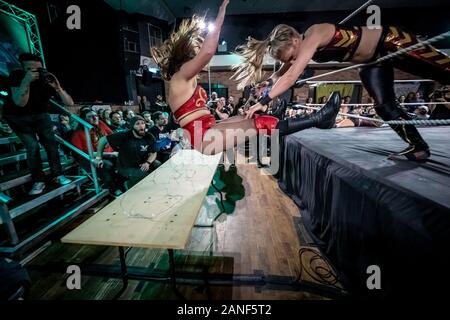 “Wrestle Queendom 3” tournament at The Venue in west London by Pro