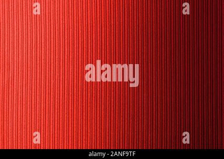 Decorative background red color, striped texture horizontal gradient. Wallpaper Art. Design Stock Photo