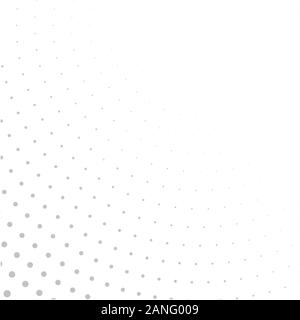 Halftone white grey background. design concept. Decorative web layout or poster, banner. Stock Photo