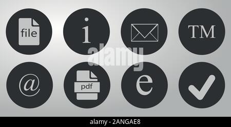 Set of icons. Internet of things. Smart house.Smart home. Set of icons. Internet of things. Smart house. Smart home Stock Vector