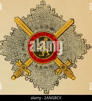 The book of orders of knighthood and decorations of honour of all nations ... . Stock Photo
