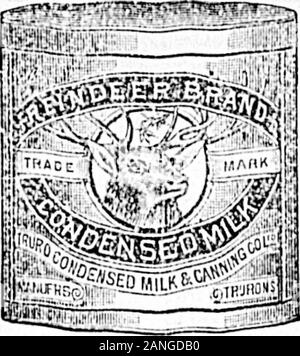 Daily Colonist (1894-09-22) . MOST PERFECT MADE. A pure Grape Cream of Tartar Powder. Freefrom Ammonia, Alum or any other adullei ant.40 YEARS THE STANDARD. BUYTHE. ONLYBEST CONDENSED MILK. Dont accept any substitute for Reindeer Brand. Agents tor BrltlBh Columbia, MAETIN & BOBBBTSON. Victoria and Vancouver, GREATER AND GRANDER THAN EVER. VICTORIA