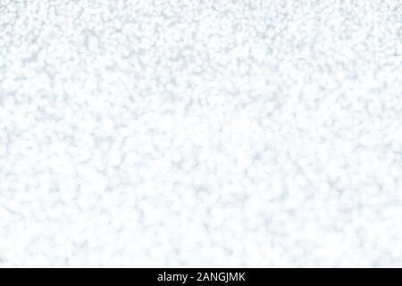 Abstract background with silvery spangles. Glitter in focus. Stock Photo