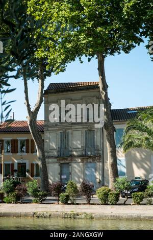 French residential property near Carcassonne Stock Photo