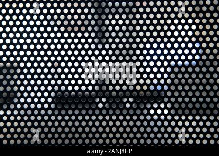 Light Gray  modern geometrical circle abstract background. Dotted texture template. Geometric pattern in halftone style with gradient. Stock Photo