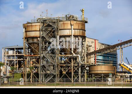 Teco Big Bend Station - coal-fired power plant, Tampa Bay, Florida Stock Photo