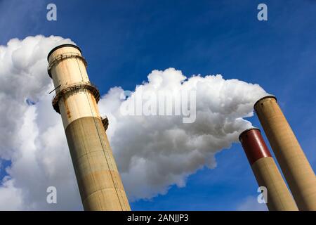 Teco Big Bend Station - coal-fired power plant, Tampa Bay, Florida Stock Photo