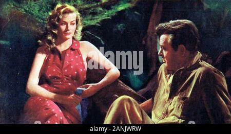 BACK FROM ETERNITY 1956 RKO Radio Pictures film with Anita Ekberg and Rod Steiger Stock Photo