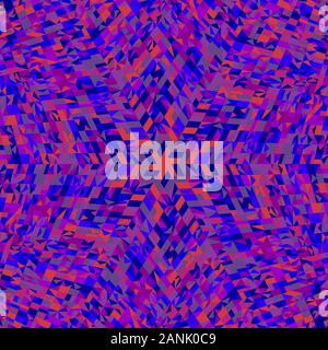 Dynamic tiled pattern background design - circular abstract vector graphic from geometrical shapes Stock Vector