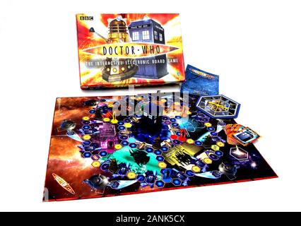 Doctor Who Interactive Electronic Board Game Stock Photo