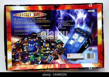 Doctor Who Interactive Electronic Board Game Stock Photo