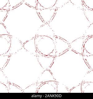 Seamless Grunge Ornate Pattern-13 Stock Vector