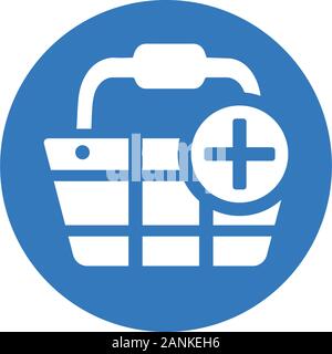 Creative element design from stock market icons collection. Pixel perfect Shopping cart, trolley, add to cart icon for commercial, print media, web or Stock Vector