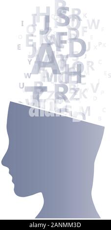 Vector Learning Concept Stock Vector