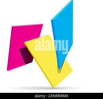 Vector CMYK background Stock Vector