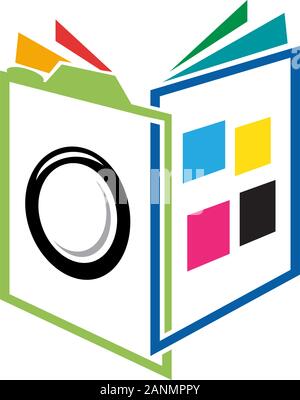 Vector sign photobook Stock Vector