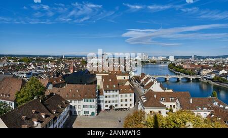 High Angle View Of Cityscape Against Sky Stock Photo