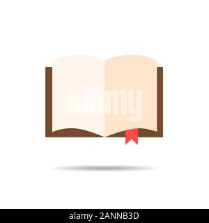 Book icon - vector illustration. Education concepts in flat style. Stock Vector