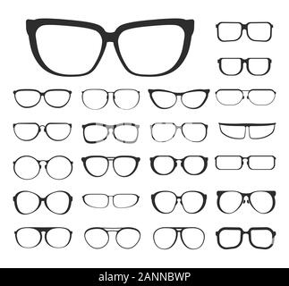 different style eyeglasses