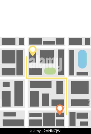 GPS.navigator pin checking on white background. vector illustration eps 10 Stock Vector