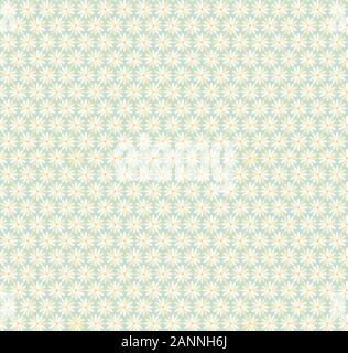 Gold Chamomile Flower Vector Background. Gift Wrapping Paper. Seamless Golden Daisy Floral Vector Pattern. Stock Vector