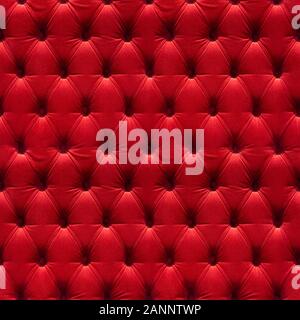 Upholstery red pattern background Stock Photo