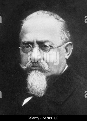 Cesare Lombroso (Ezechia Marco Lombroso) (1835 – 1909), Italian criminologist, physician, and founder of the Italian School of Positivist Criminology. Stock Photo