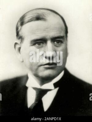 Édouard Daladier (1884 – 1970) French politician and the Prime Minister of France at the outbreak of World War II Stock Photo