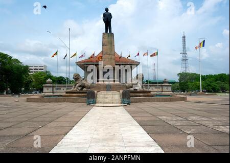 Colombo, Sri Lanka - July 2011: Independence Memorial Hall is a national monument Stock Photo