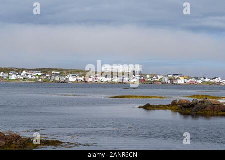 Fogo Island, the largest of the offshore islands of Newfoundland and ...