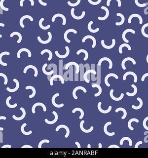 Seamless curve line pattern. Simple repeat background design. Stock Vector