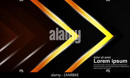 abstract vector background. Arrow design modern geometric texture .Vector Illustration For Wallpaper, Banner, Background, Card, etc Stock Vector